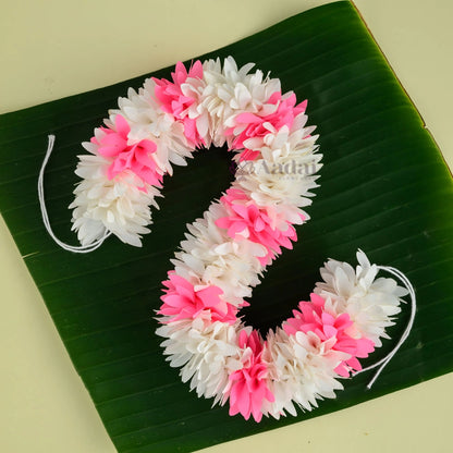 Reusable Fabric Pichi Poo With Pink Flower String