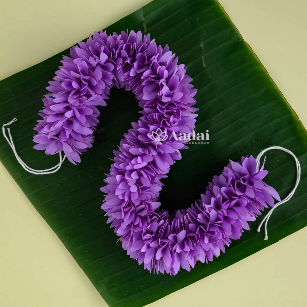 Reusable Fabric December Poo Flower String