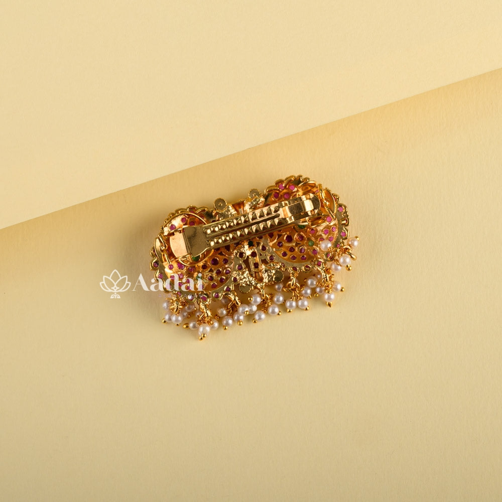 Ethereal Kemp Floral Hair Clip