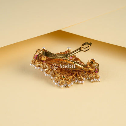 Ostentatious Lakshmi Hair Clip
