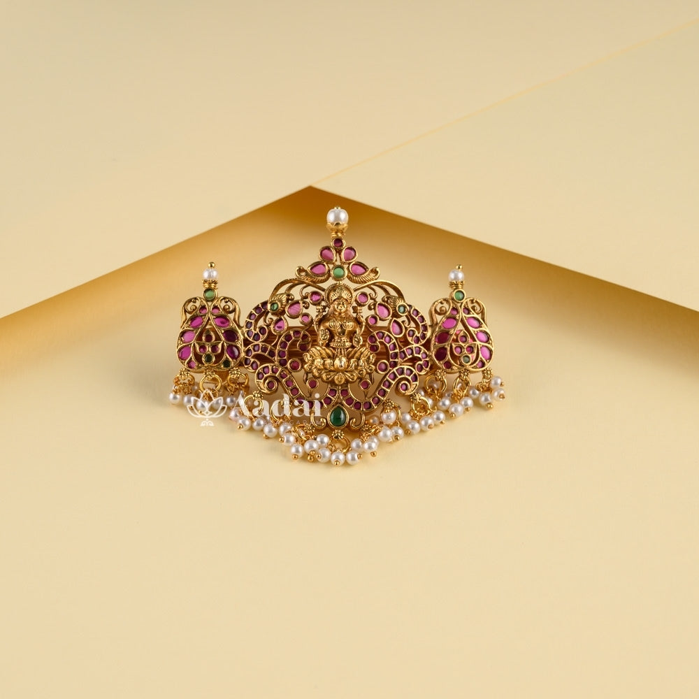 Ostentatious Lakshmi Hair Clip