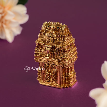 Gracious Gopuram Lakshmi Kumkum Box