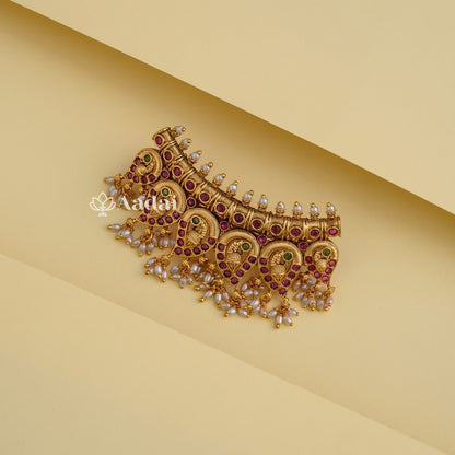 Enchanted Peacock Hair Clip