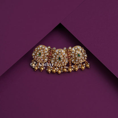 Cascading Floral Hair Clip