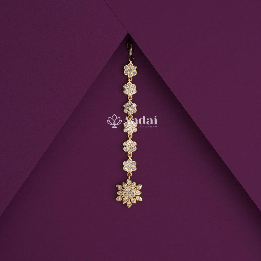 Sparkling Floral Vintage Impon Tikka