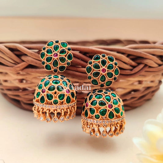 Kemp Rotating Design Jhumkas