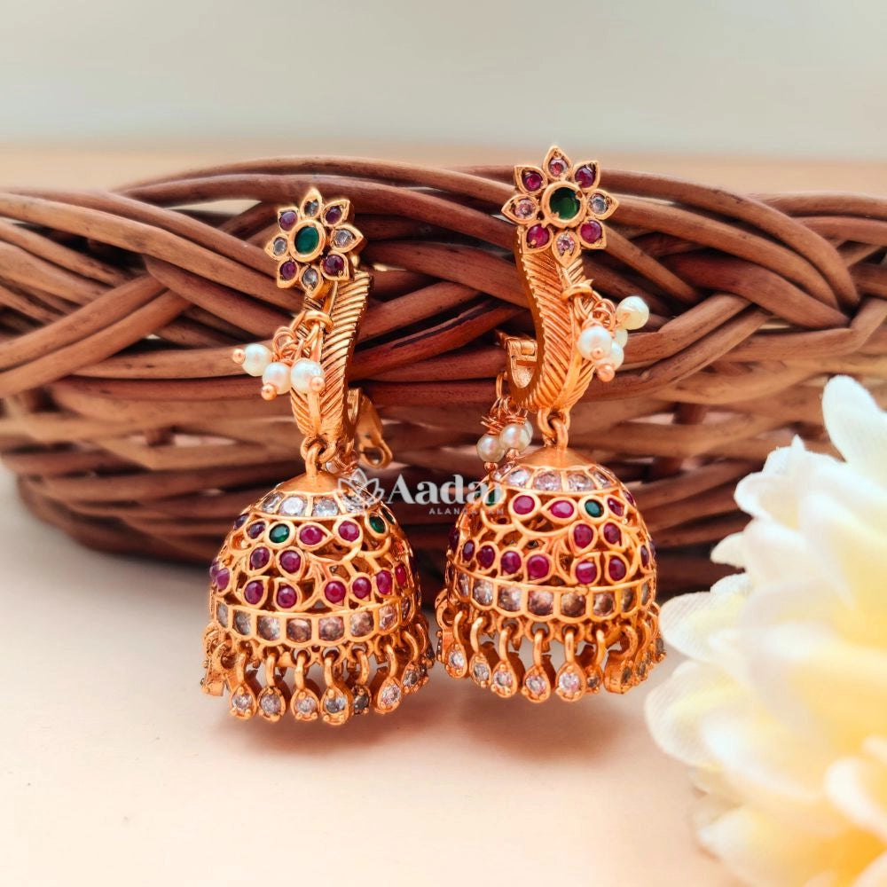 Kemp Peacock Jhumkas