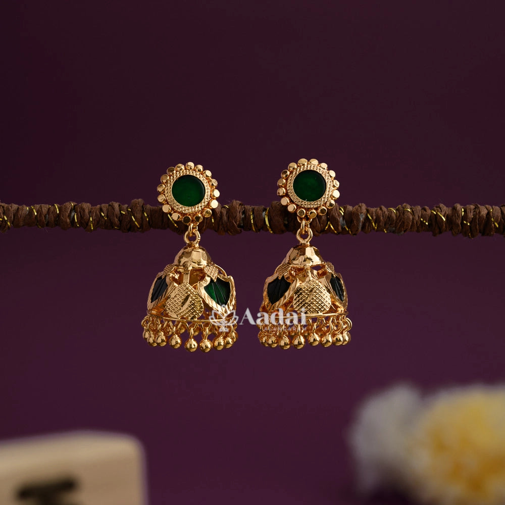 Traditional Palakka Jhumka