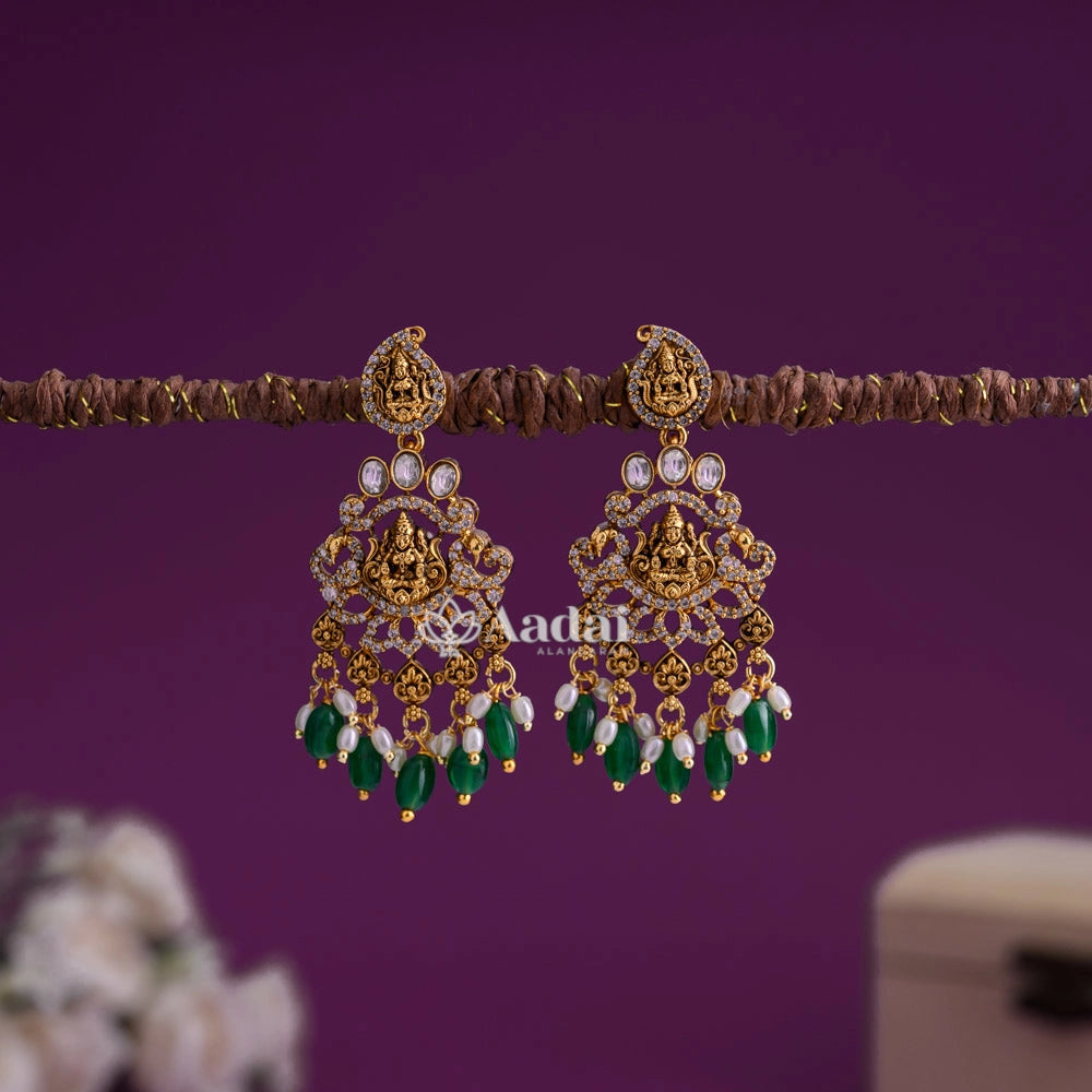 AD Antique Lakshmi Earring