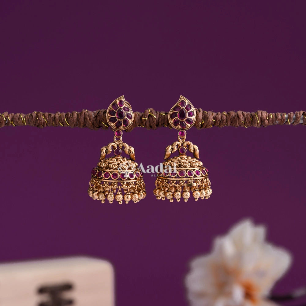 Kemp Antique Small Jhumka