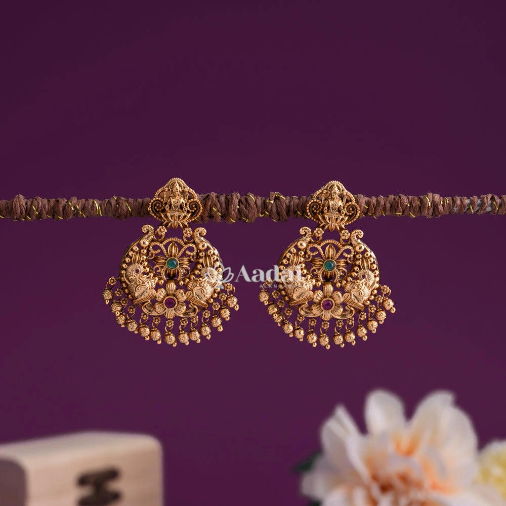 Antique Lakshmi Chand Bali Earring