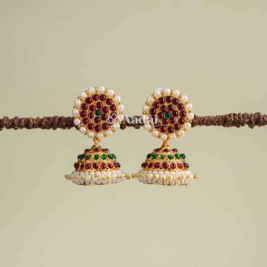Ruby & Green Kemp Jhumka