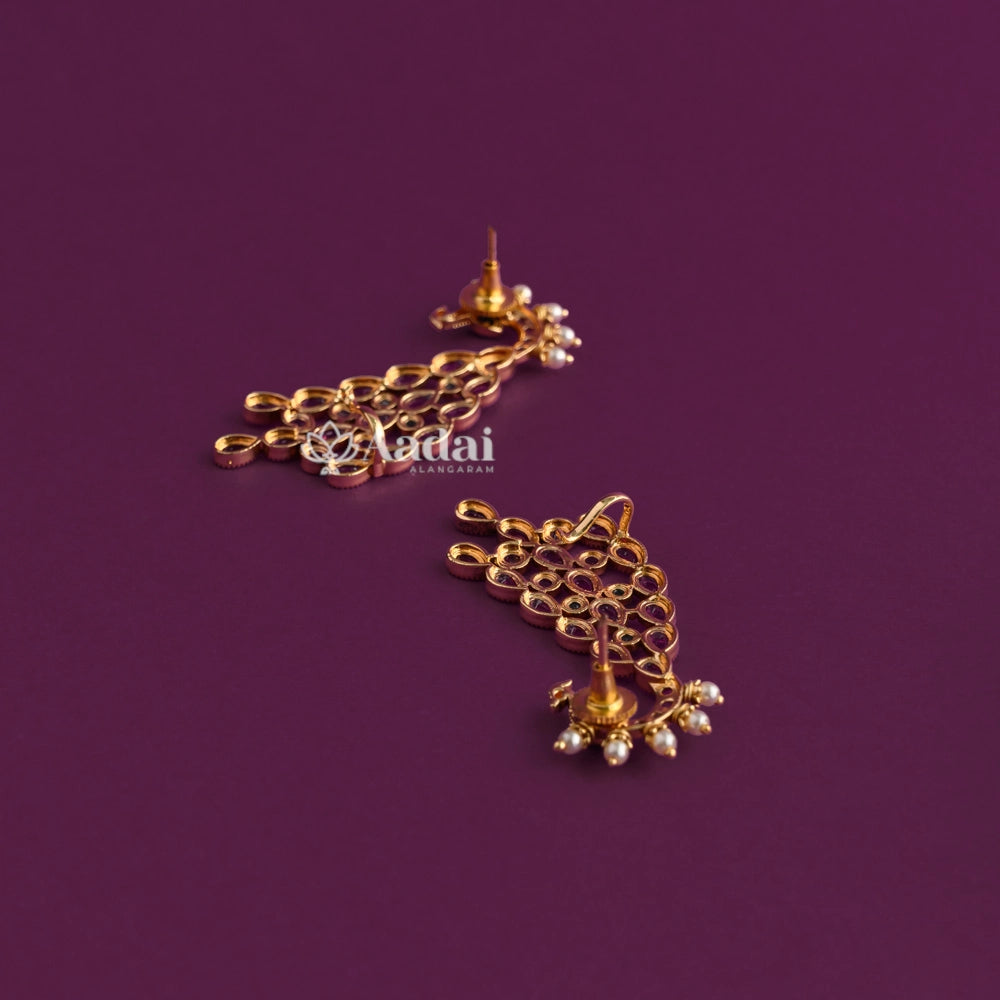 Peacock Bluetooth Style Earring