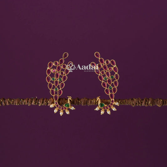Peacock Bluetooth Style Earring