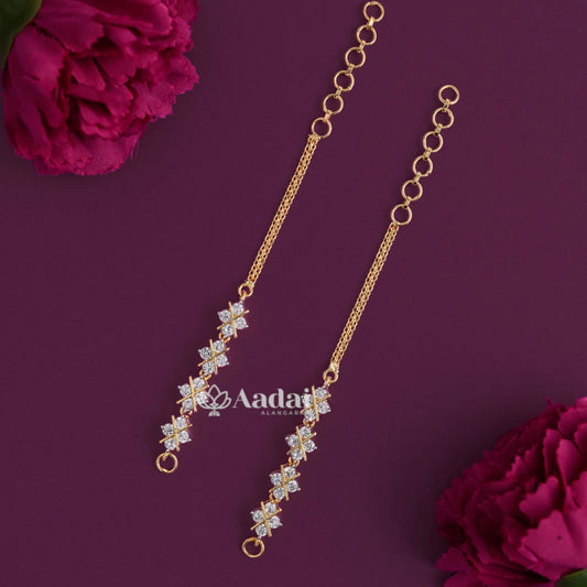 Glittering Classic Ear Chain