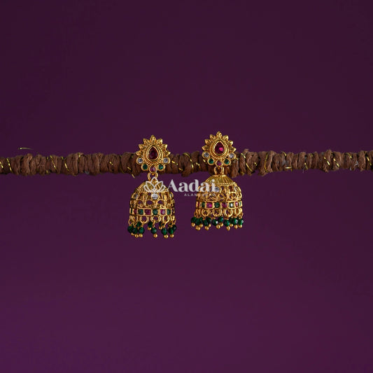 Floral Nakshi Jhumka