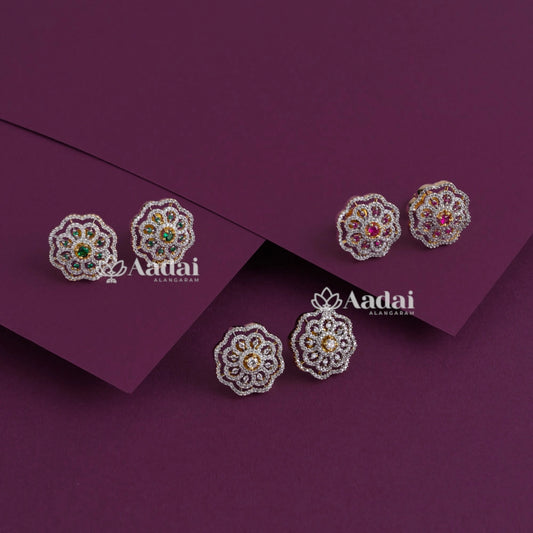 Timeless Floral Stud