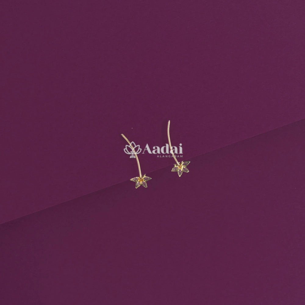 Alluring Diamond Look Alike Ear Cuff / Stud