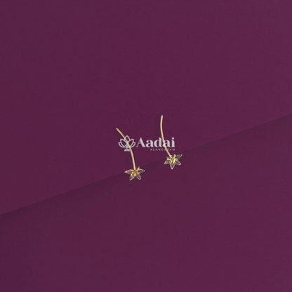 Alluring Diamond Look Alike Ear Cuff / Stud