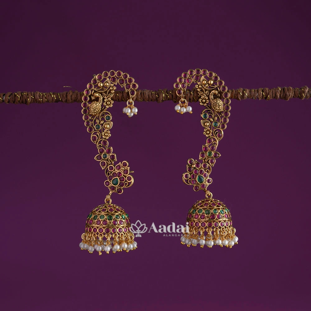 Heritage Kemp Ear Cuff Jhumka