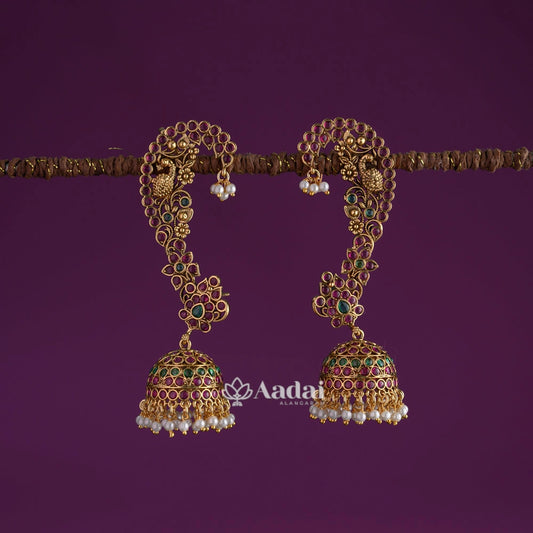 Heritage Kemp Ear Cuff Jhumka