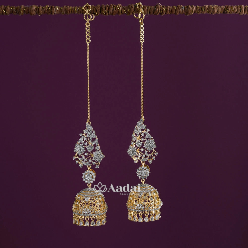 Kushboo Inspired Earcuff Jhumka
