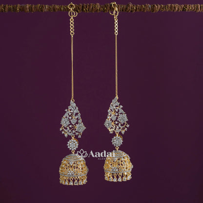 Kushboo Inspired Earcuff Jhumka