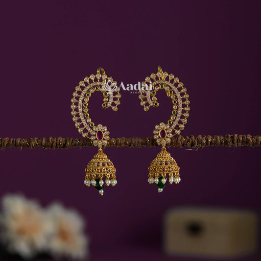 Ostentatious AD Earcuff Jhumka