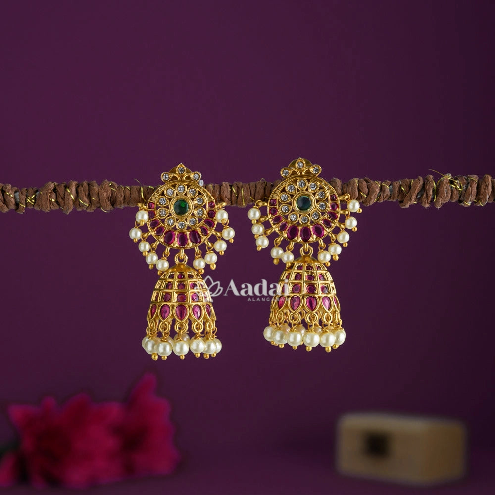 Classic Chand Bali Kemp Jhumka