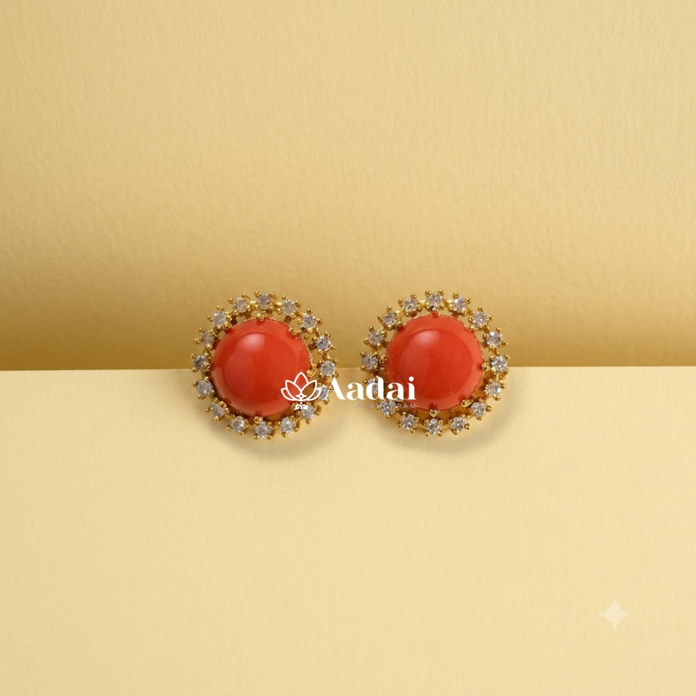 Twilight Coral Earring