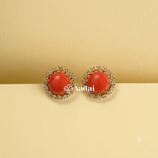 Twilight Coral Earring