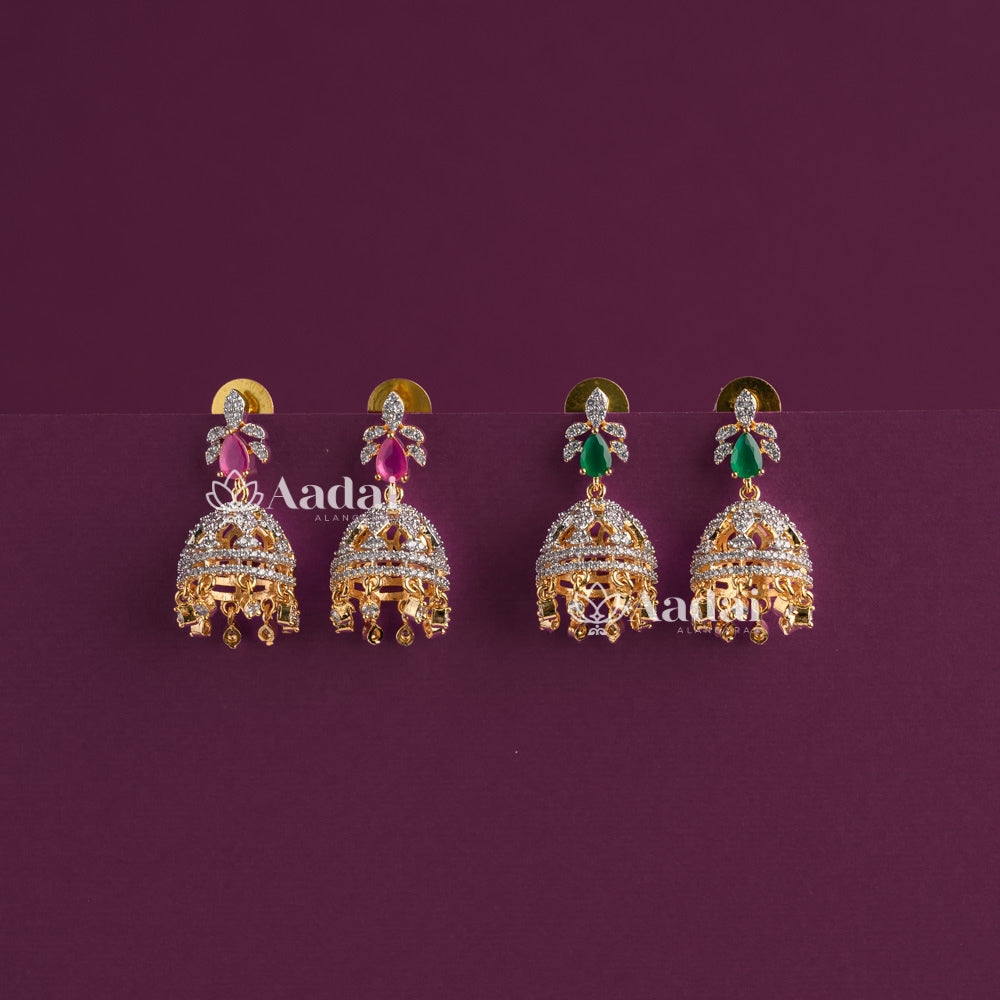 Floral Cute Little GJ Jhumka