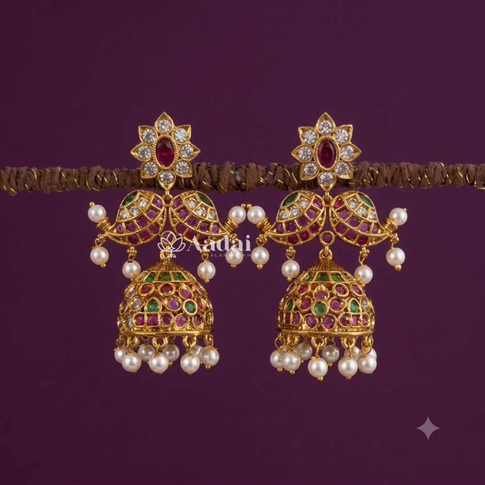 Whimsical Classic Kemp Jhumka