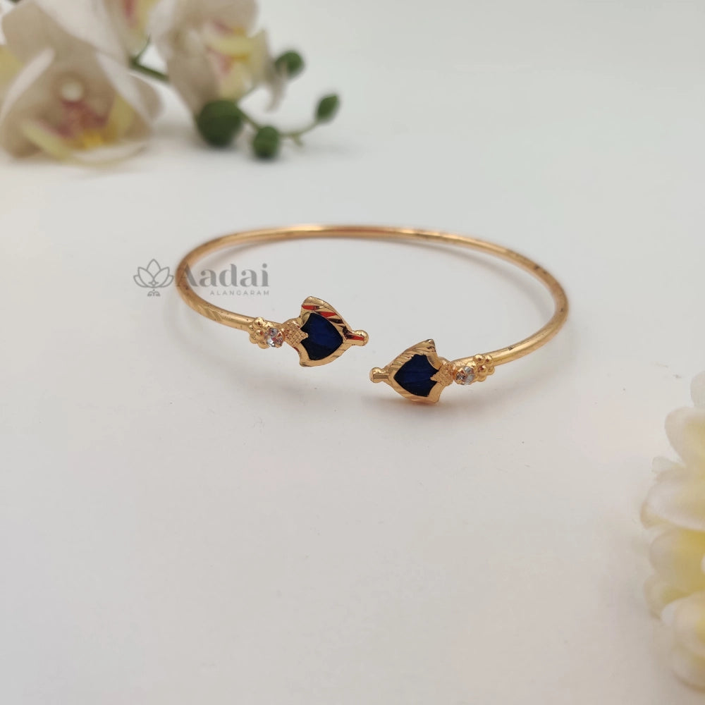 Kerala pallaka bracelet - Blue