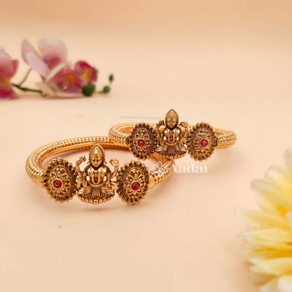 Gold Lakshmi Bangle