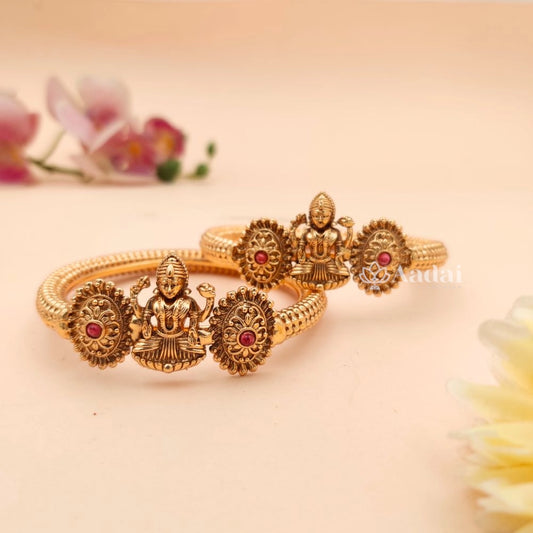 Gold Lakshmi Bangle