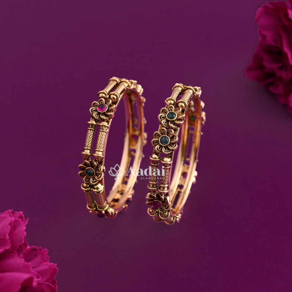 Elegant Floral Kids Bangle 