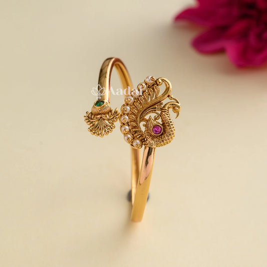 Peacock Gold Look Alike Bracelet