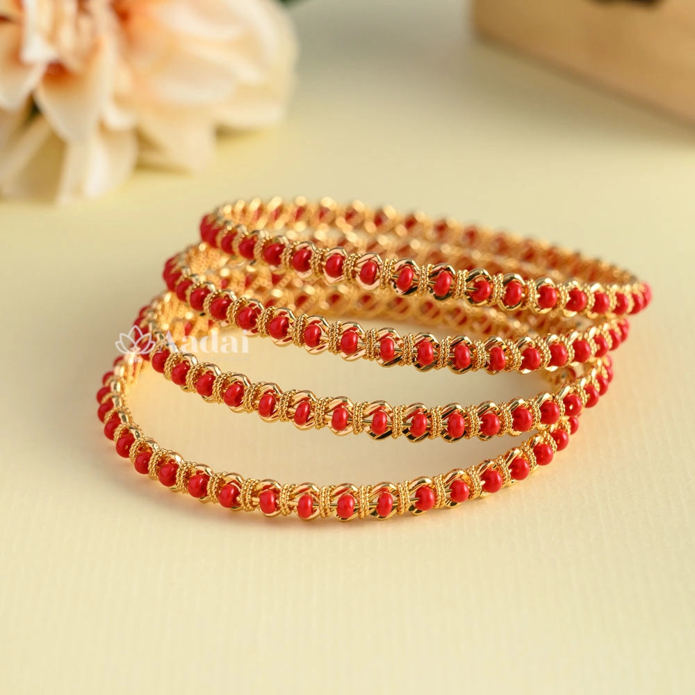 Coral Elegant Bangle