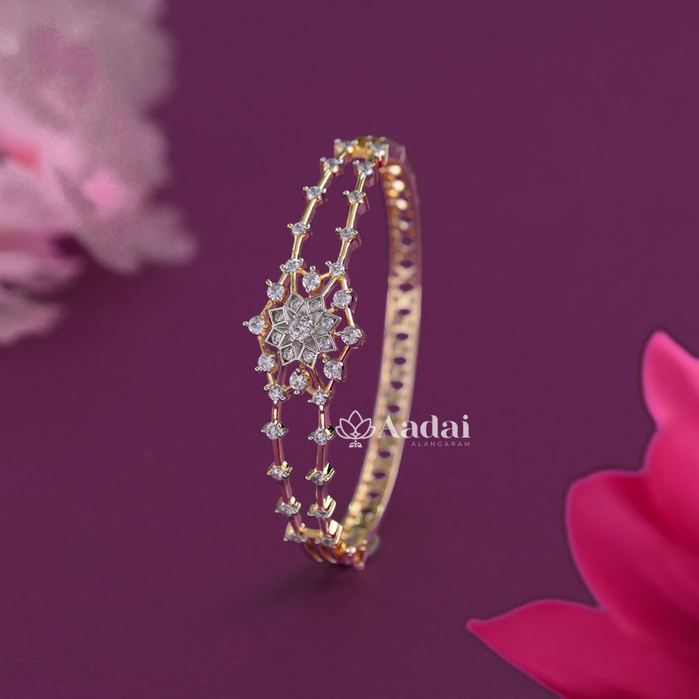 Sparkling Floral GJ Polish Bracelet