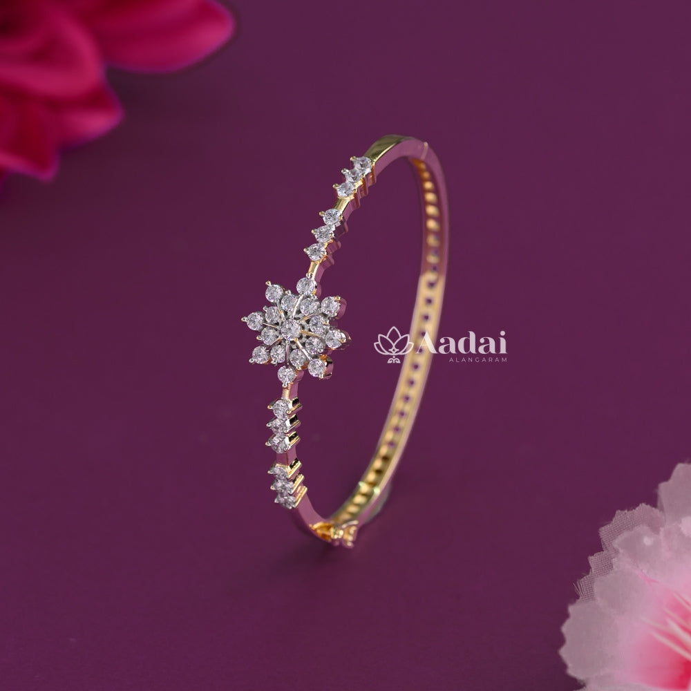Floral Diamond Replica GJ Polish Bracelet