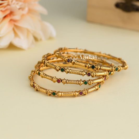 Incarnadine Antique Simple Bangle