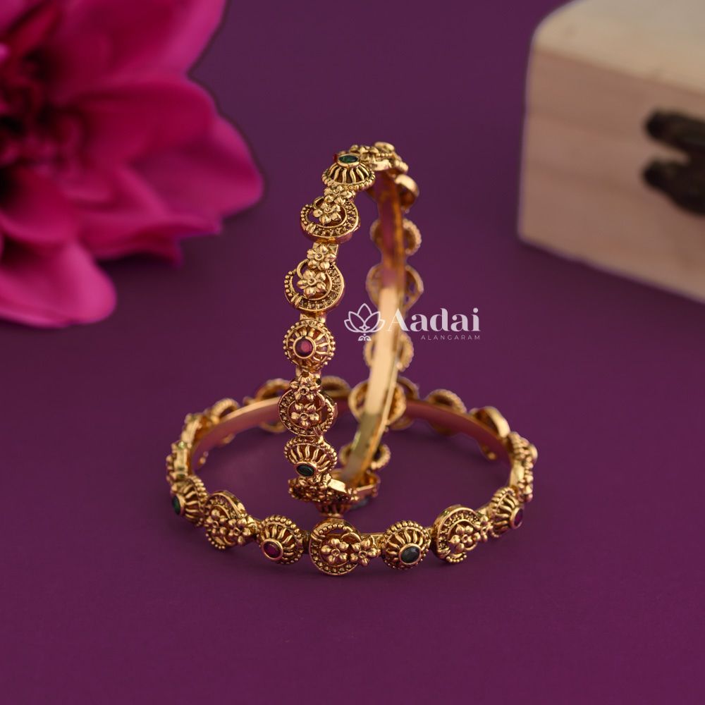 Clannish Floral Kids Bangle