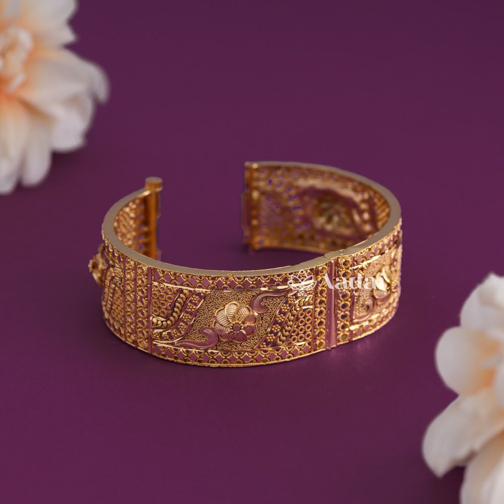 Mejestic Micro Plating Bridal Kada Bangle 