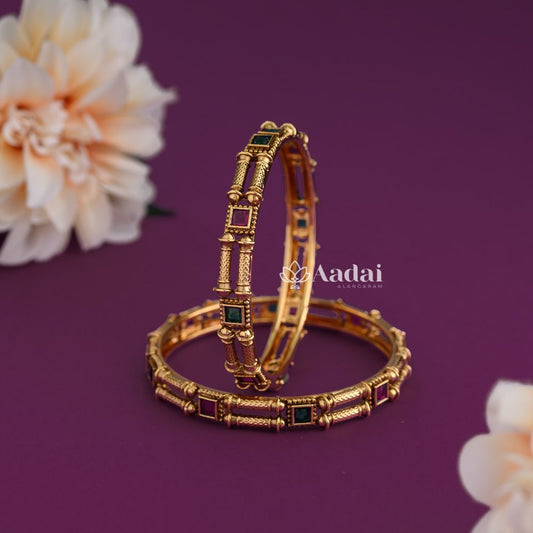 Extensively Antique Kemp Bangle