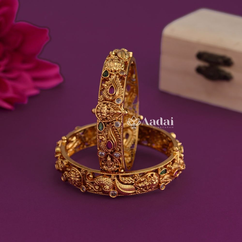 Royal Intricate Lakshmi Nakshi Kada Bangle