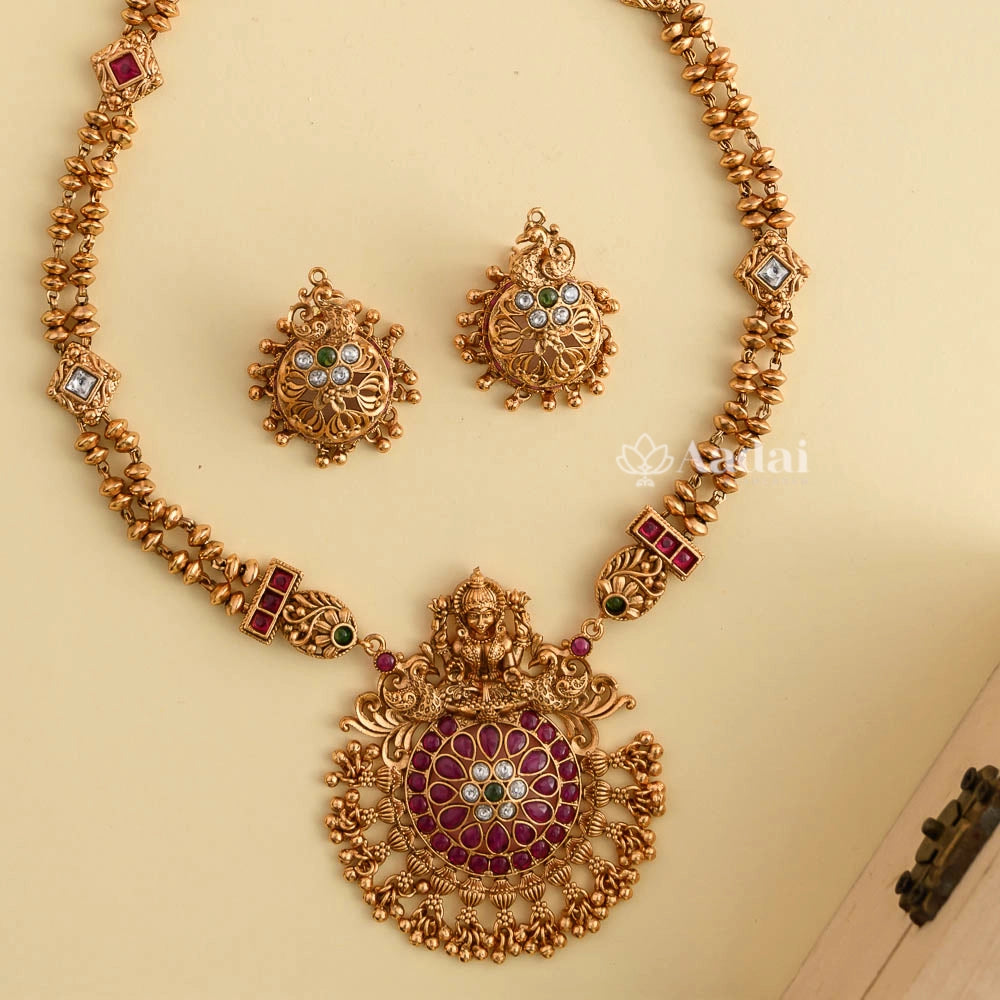 Mystical Antique Lakshmi Chain Set