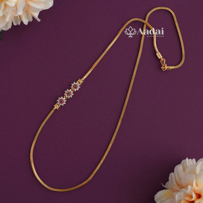 Stylish Floral Mogappu Chain