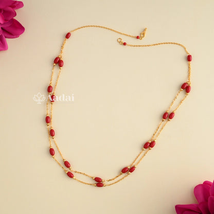 Coral Simple Layer Chain