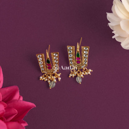 Jadau Kundan Namam Pendant Chain 